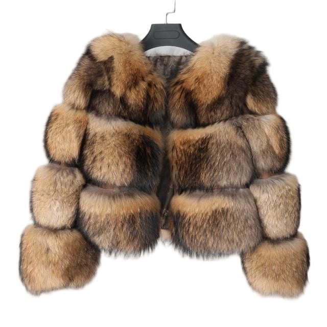 Natural Fox Fur CoaT